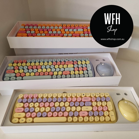 Mofii Wireless Coloured Keyboard and Mouse Combos