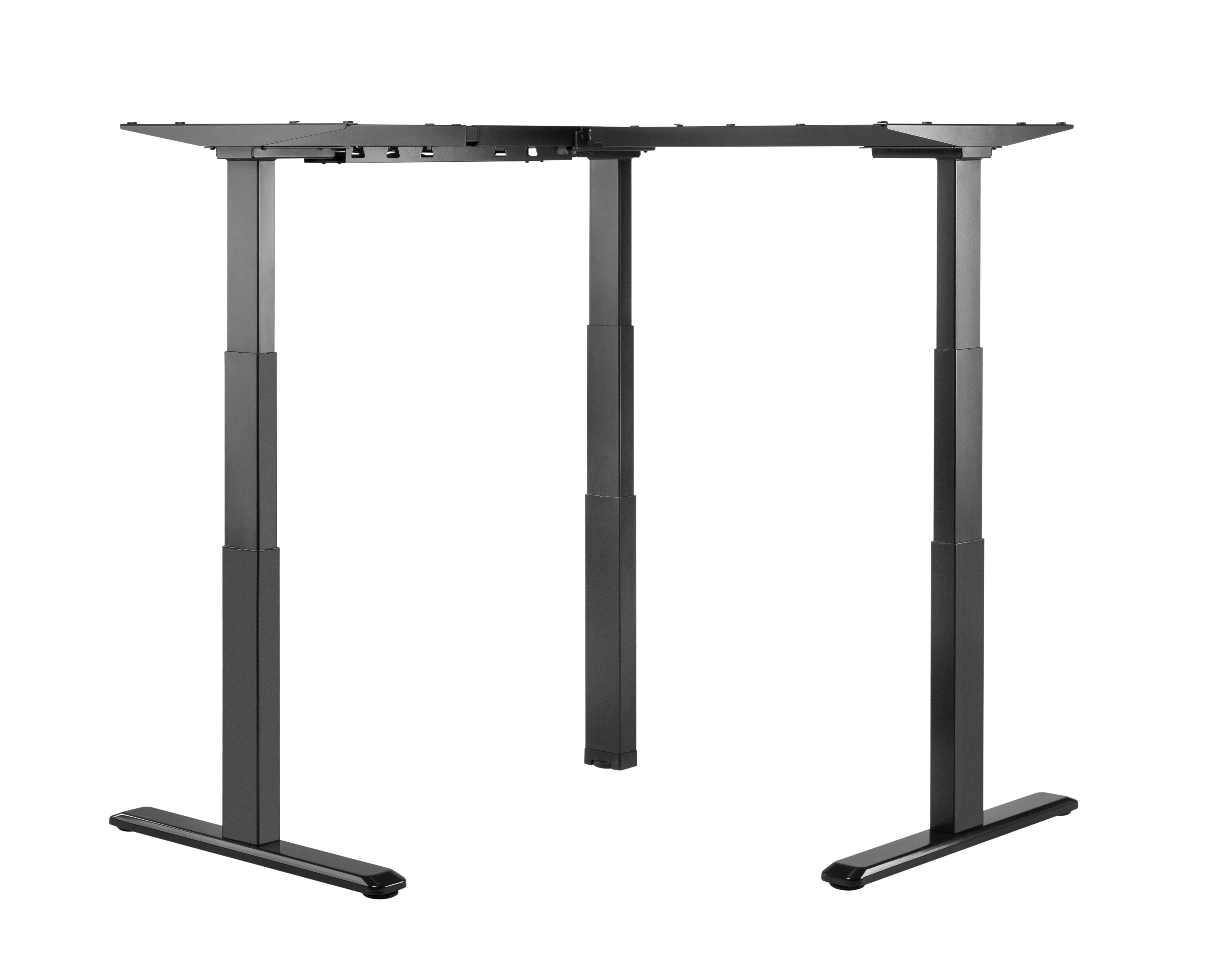 Triple Motor Electric Sitstand Corner Office Works Desks in Perth