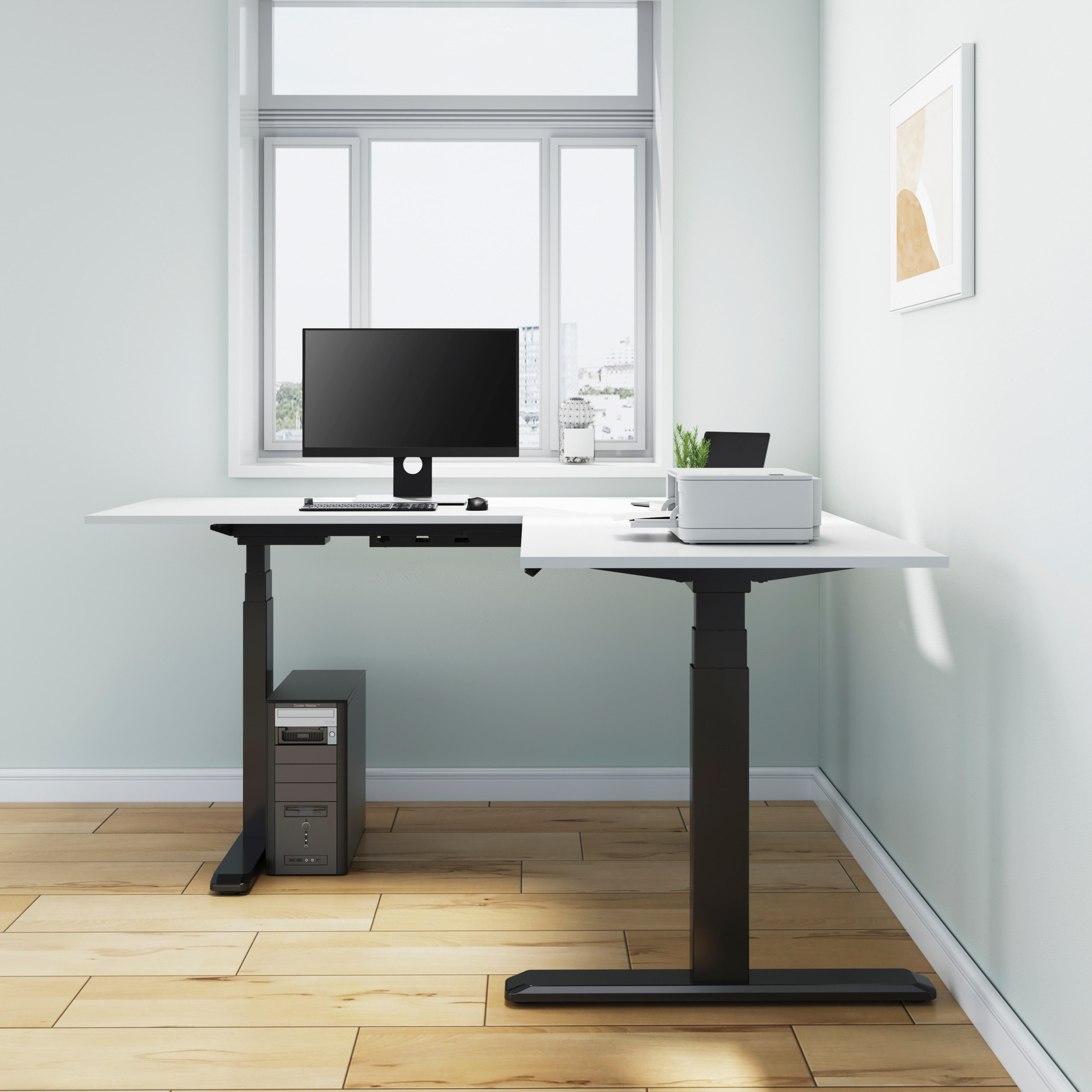 WFH06-33D Desk - Gyro-Current Collision Avoidance System