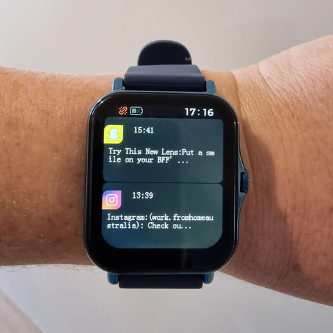 5.0 Bluetooth Smartwatch and Fitness Tracker Theworkfromhomeshop