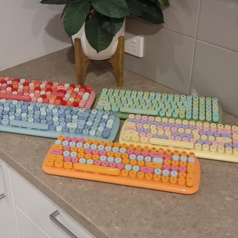 Mofii Wireless Coloured Keyboard and Mouse Combos