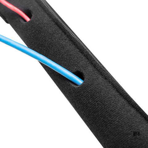 Neoprene cable sleeve with buckle and zipper 100cm (2 pack)