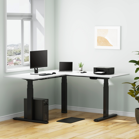 WFH06-33D Desk - Hidden Cable Management Tray