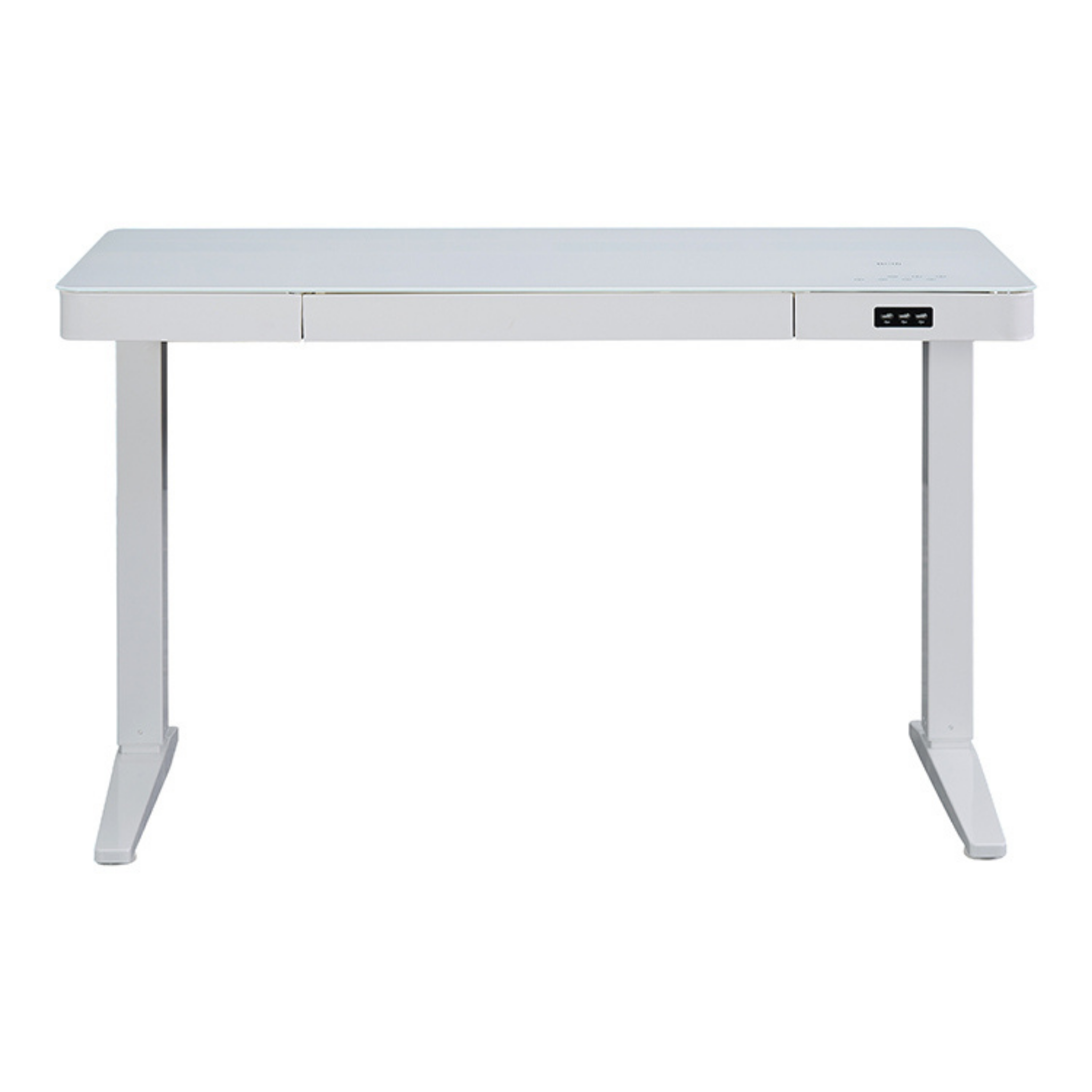 Ergonomic Sit Stand White Desk 1200 x 600 | Standing Up Desks | Sit Stand Desks in Perth | Home Office Desks | Corner Desks for Home Office | WFH SHOP