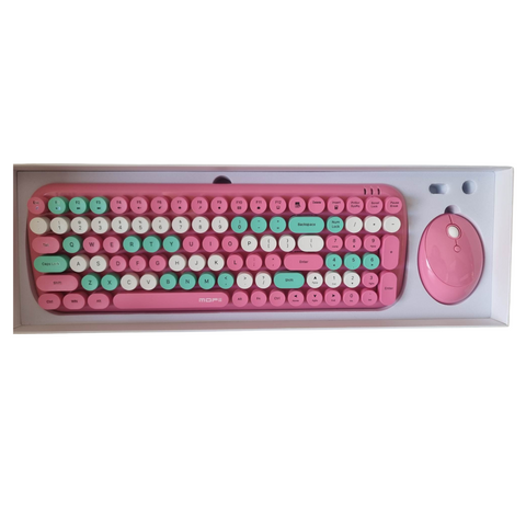 Mofii Wireless Coloured Keyboard and Mouse Combos