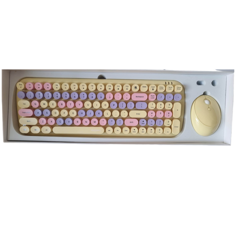 Mofii Wireless Coloured Keyboard and Mouse Combos